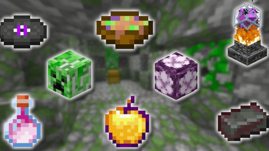 Rare minecraft items