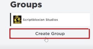 create groups option