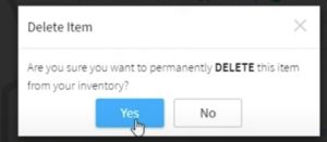 delete tshirt from your roblox inventory