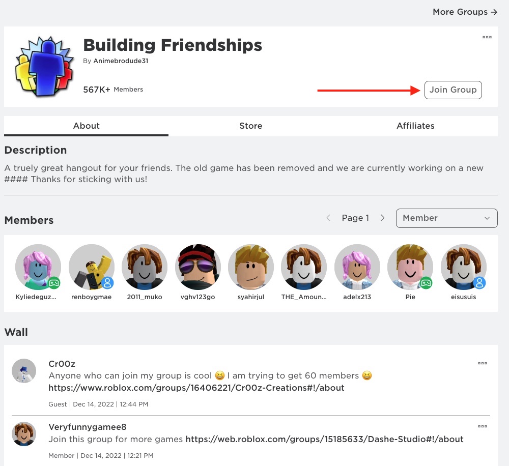 How Do You Join a Group in Roblox? - Ol'gamer