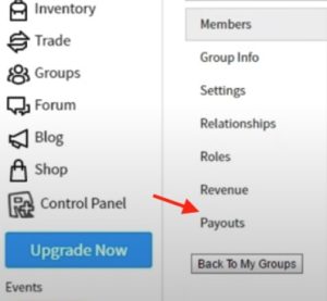 roblox group payouts