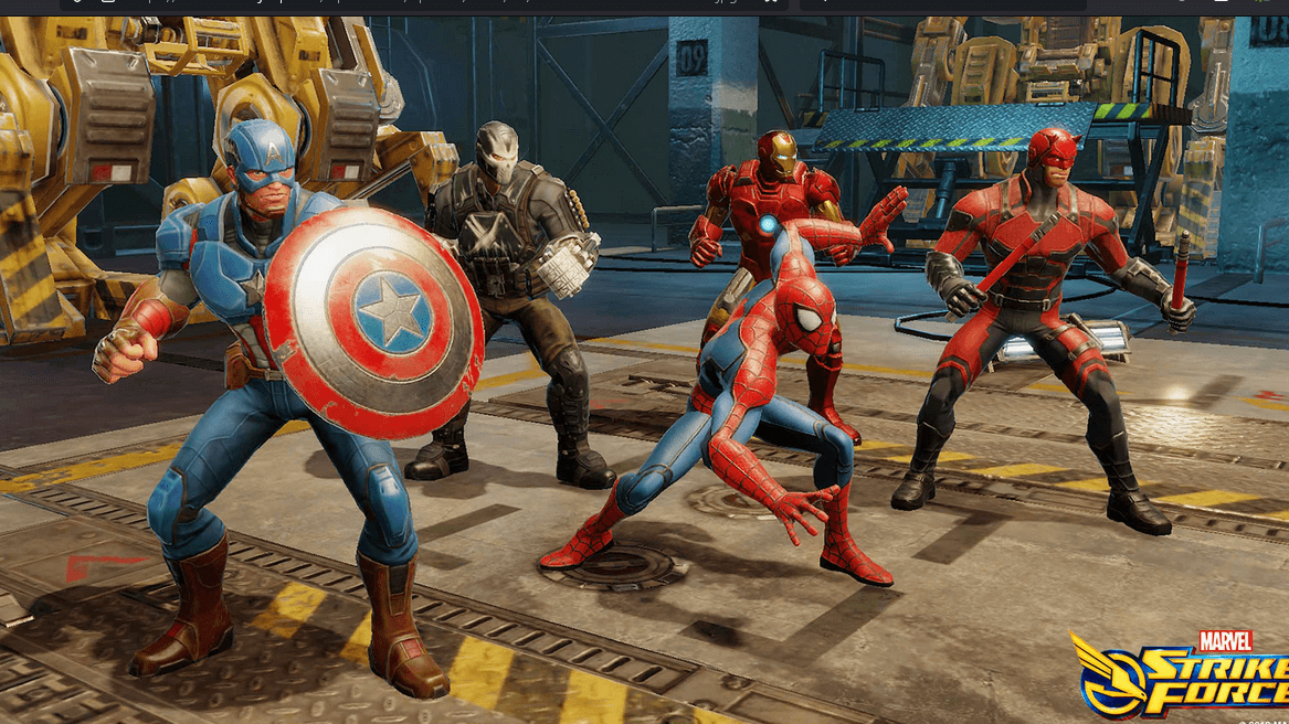 Marvel strike force android game