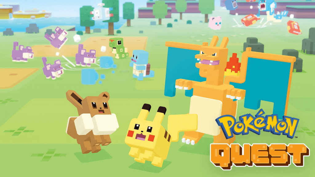 Pokemon quest mobile game