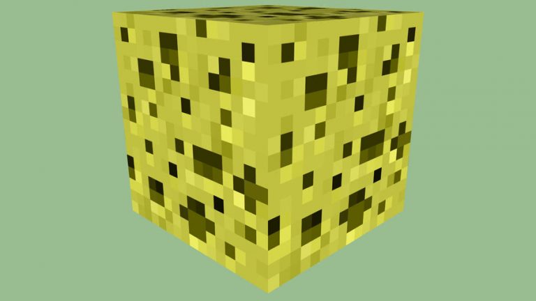 How to make a sponge in Minecraft (Bedrock, Survival, Pocket) - Ol'gamer