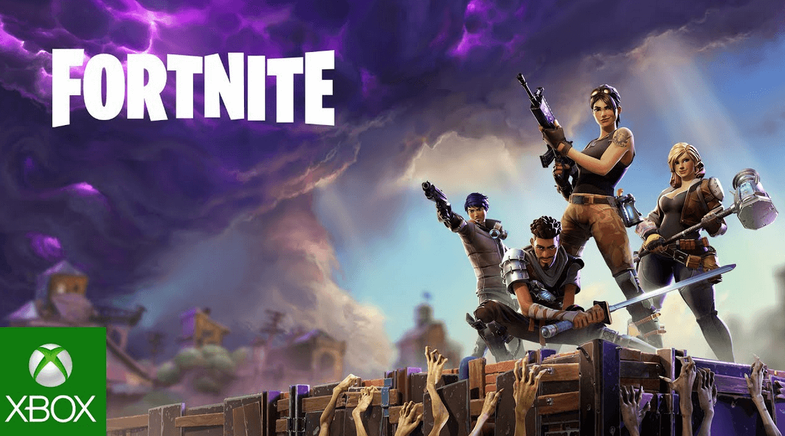 A Fortnite Xbox One poster