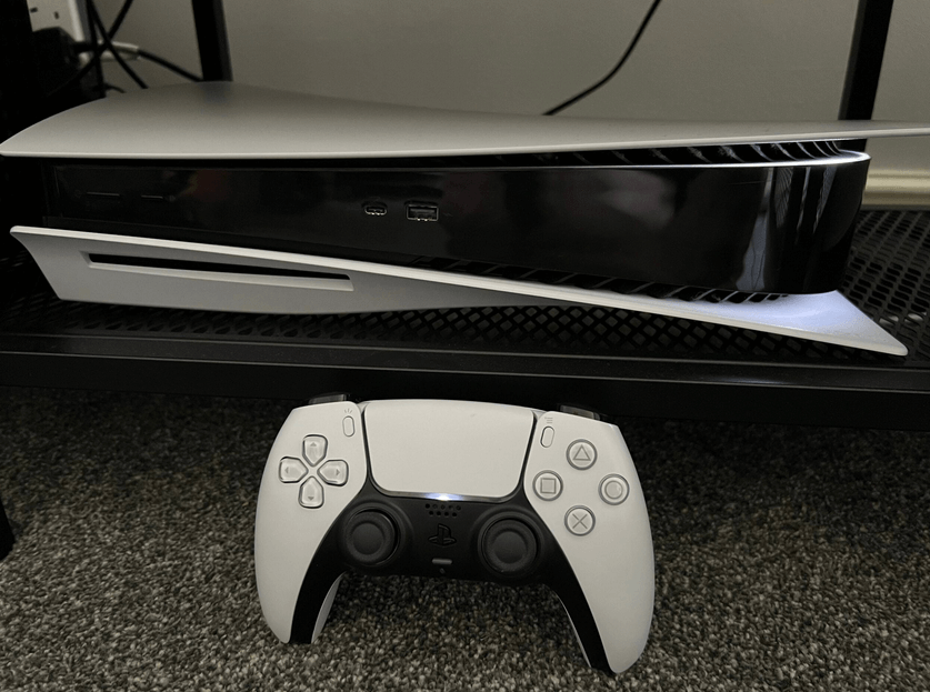 A PS5 Console and Controller