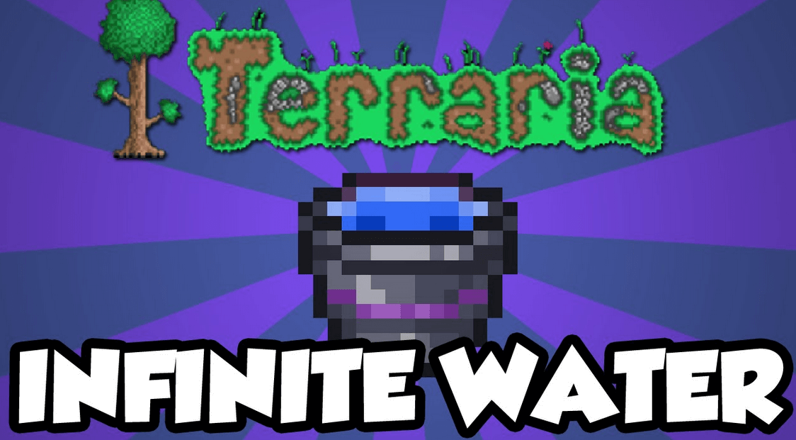 image of How to get infinite water Terraria