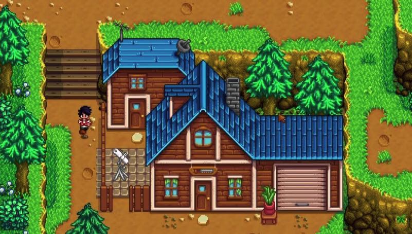 Robin the carpenter's house in Stardew Valley