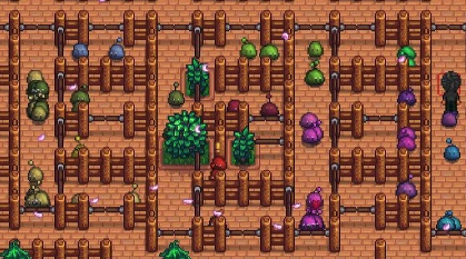 Different Slimes in Stardew